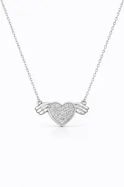 گردنبند نقره زنانه کد 515