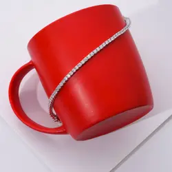 دستبندی نقره زنانه کد 504