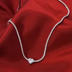 گردنبند نقره زنانه کد 502