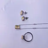 نیم ست نقره زنانه کد 421