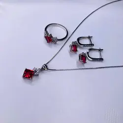 نیم ست نقره زنانه کد 425