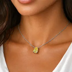 گردنبند نقره زنانه کد 465