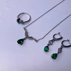نیم ست نقره زنانه کد 420