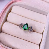 نیم ست نقره زنانه کد 420