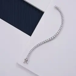 دستبندی نقره زنانه کد 516