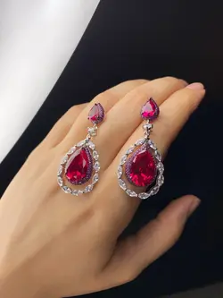 گوشواره نقره زنانه کد 614