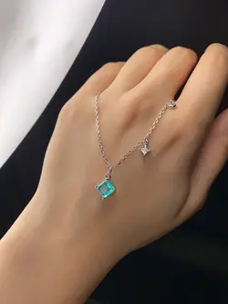 گردنبند نقره زنانه کد 678