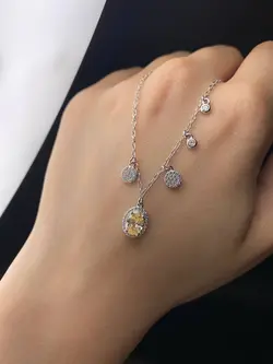 گردنبند نقره زنانه کد 706