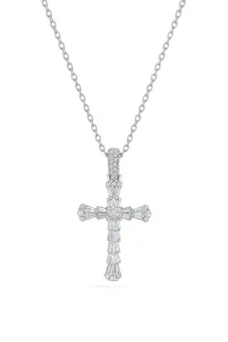 گردنبند نقره زنانه کد 729