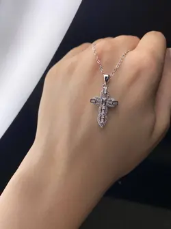 گردنبند نقره زنانه کد 730