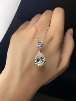 گردنبند نقره زنانه کد 723