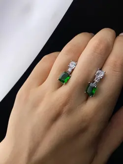 گوشواره نقره زنانه کد 746
