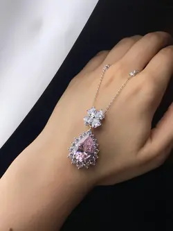 گردنبند توپاز نقره ایتالیا کد ۹۶۸