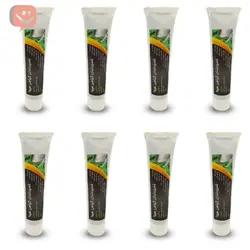 خمیردندان گیاهی ذغالی هیوا بسته 8 عددی