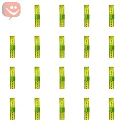 متر خیاطی به طول 150 سانتی متر رنگ سبزبسته ۱۹عددی