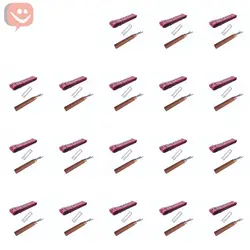 متر خیاطی صورتی به طول ۱۵۰ سانتی متر به همراه بشکاف درب دار بسته18عددی