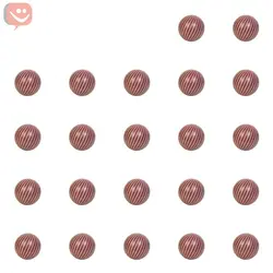 توپ پلاستیک مدل قدیمی صدف بسته  22عددی