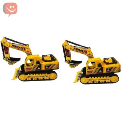 بیل مکانیکی کوماتسو اسباب بازی درج توی بسته دو عددی Dorj Toy