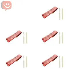 متر خیاطی به طول ۱۵۰ سانتی متر به همراه بشکاف درب دار بسته5 عددی