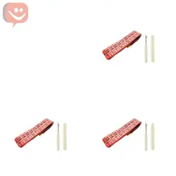 متر خیاطی به طول ۱۵۰ سانتی متر به همراه بشکاف درب دار بسته3 عددی