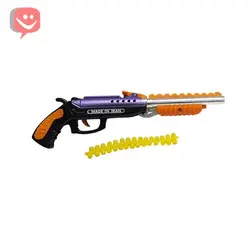 تفنگ بازی وینچستر دولول به همراه تیر بسته 4 عددی