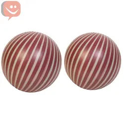 توپ پلاستیک مدل قدیمی صدف بسته 2 عددی