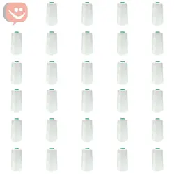 دوک نخ خیاطی رنگ سفید کیفیت A+بسته29عددی