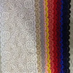 پارچه دانتل 17 سانتی - تولیدی کش ارس