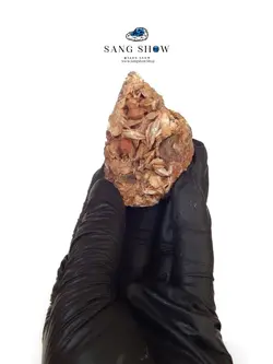 سنگ باریت با بلور های زیبای آنالسیم ویژه و معدنی S542سنگشو