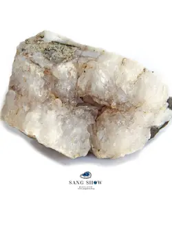 خریدکوارتز دودی Smoky Quartz شفاف در دل کوارتز S519راف|سنگشو
