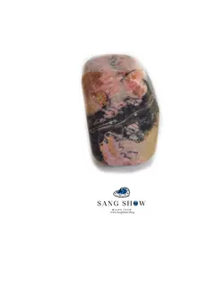 خریدسنگ رودونیت صورتی تامبل شده معدنی و اصل S515راف|سنگشو