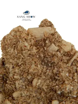 خرید سنگ استیلبیت ویژه و پر بلور بر روی پایه S504راف | سنگشو