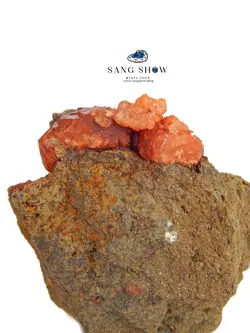 سنگ آنالسیم قرمز و استثنایی و کمیاب بر بستر S491 راف | سنگشو