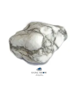 سنگ راف هولیت ( هائولیت ) با رگه های استثنایی و معدنی S490