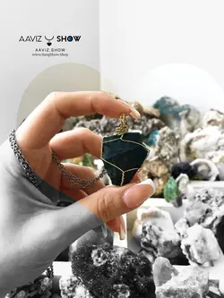 خریدگردنبند سنگ خون ( بلود استون ) معدنی و خوشرنگ A228سنگشو