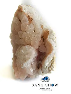 تهیه کریستال رز کوارتز فلاور معدنی و کمیاب S470 سنگشو