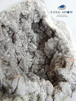 خریدژئود سلستین شفاف با همرشدی کوارتز و شاین عالی S465سنگشو