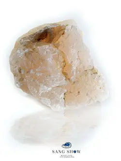 خرید سنگ راف آراگونیت نارنجی نوع کمیاب و زیبا S396 سنگشو
