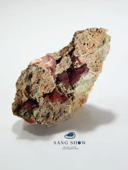 مشخصات و خرید سنگ آنالسیم سرخ روی بستر S340 معدنی | سنگشو