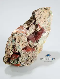 مشخصات و خرید سنگ آنالسیم سرخ روی بستر S340 معدنی | سنگشو