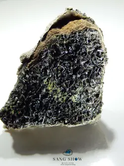 مشخصات و خرید سنگ اپیدوت بزرگ پر بلور S247 معدنی | سنگشو