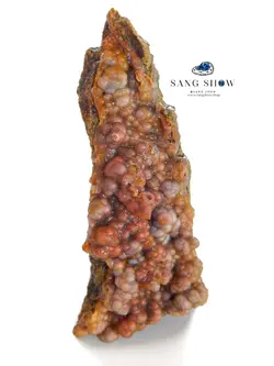 خریدسنگ عقیق انگوری کلاس جهانی و اصل و ویژه S593راف|سنگشو