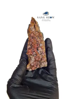 خریدسنگ عقیق انگوری کلاس جهانی و اصل و ویژه S593راف|سنگشو