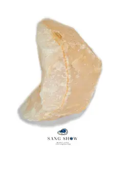 سنگ آراگونیت نارنجی دریایی اصل و معدنی نمونه کمیاب S600سنگشو