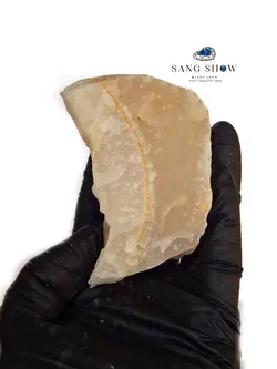 سنگ آراگونیت نارنجی دریایی اصل و معدنی نمونه کمیاب S600سنگشو