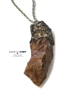 خریدآویز جاسپر موکائیت اصل و معدنی نمونه زیبا A511راف|سنگشو