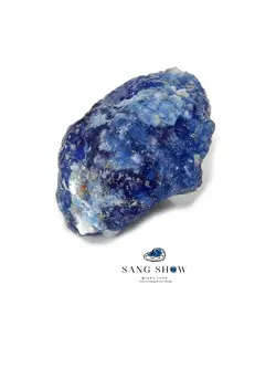 سنگ راف ابسیدین آبی اصل و معدنی نمونه استثنایی S634راف|سنگشو