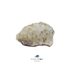 خرید سنگ راف کریستال کوارتز بر بستر عقیق S641 راف | سنگشو