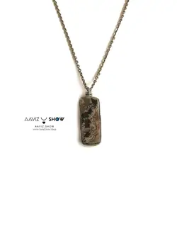 آویز عقیق شجر استثنایی نمونه زیبا و اصل و معدنی A539 سنگشو