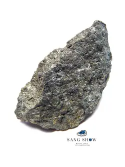 سنگ راف پیریت استثنایی و زیبا با رگه های طلایی نمونه اصل و معدنی S687